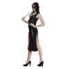 Rubberized Patent Leather Cape Tights & Queen Costume Sexy Lingerie Set