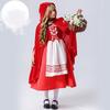Halloween Children's Clothing Girls Little Red Riding Hood Stage Cloak Witch Cloak Dress