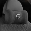 Car Seat Suede Memory Cotton Neck Pillow Headrest For Volvo Xc60 Xc90 V40 V60 S60 V50 V90 S80 C40 XC40 V70 XC70 C30 C70 Rdesign