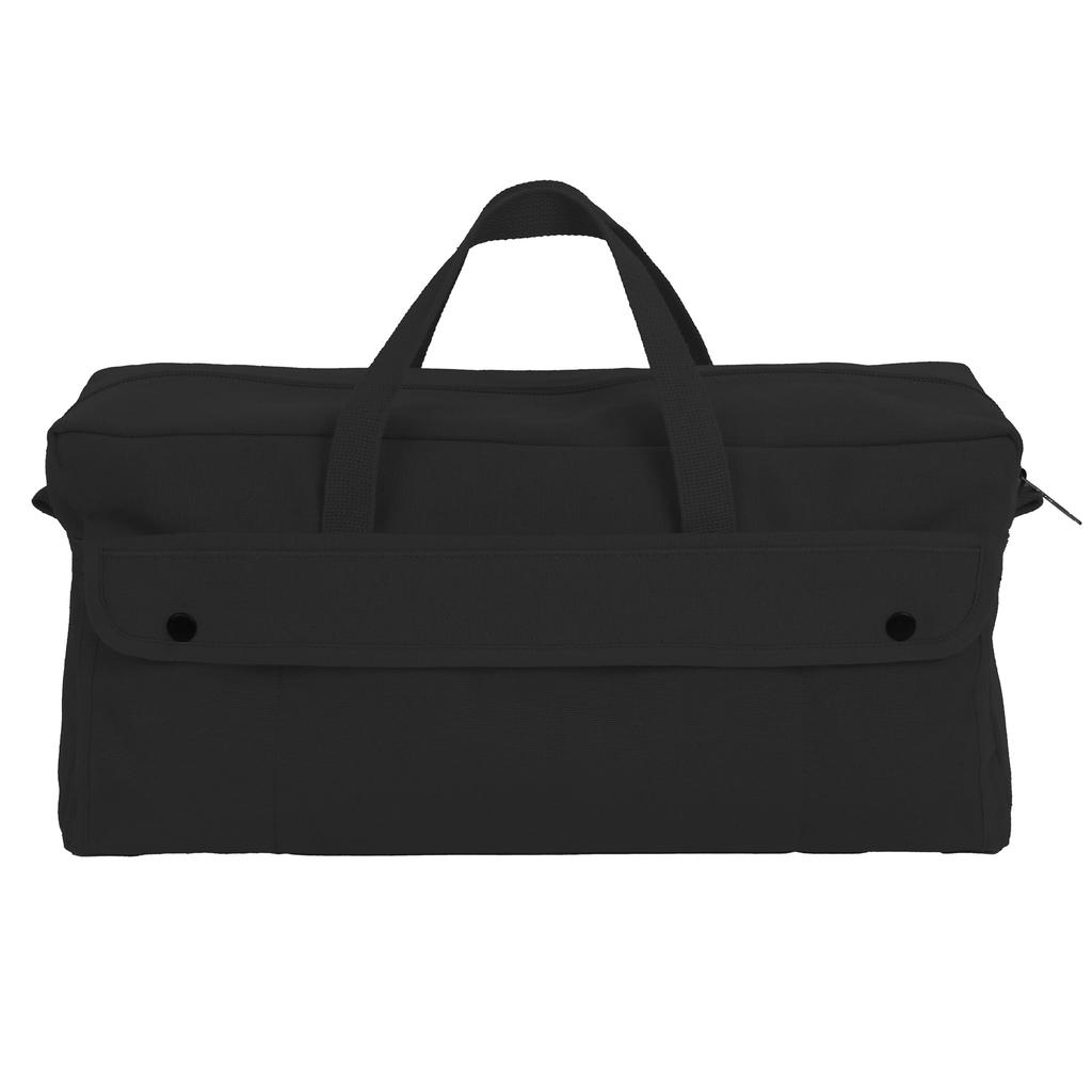 CANVAS JUMBO MECHANIC TOOL BAG (BLACK)