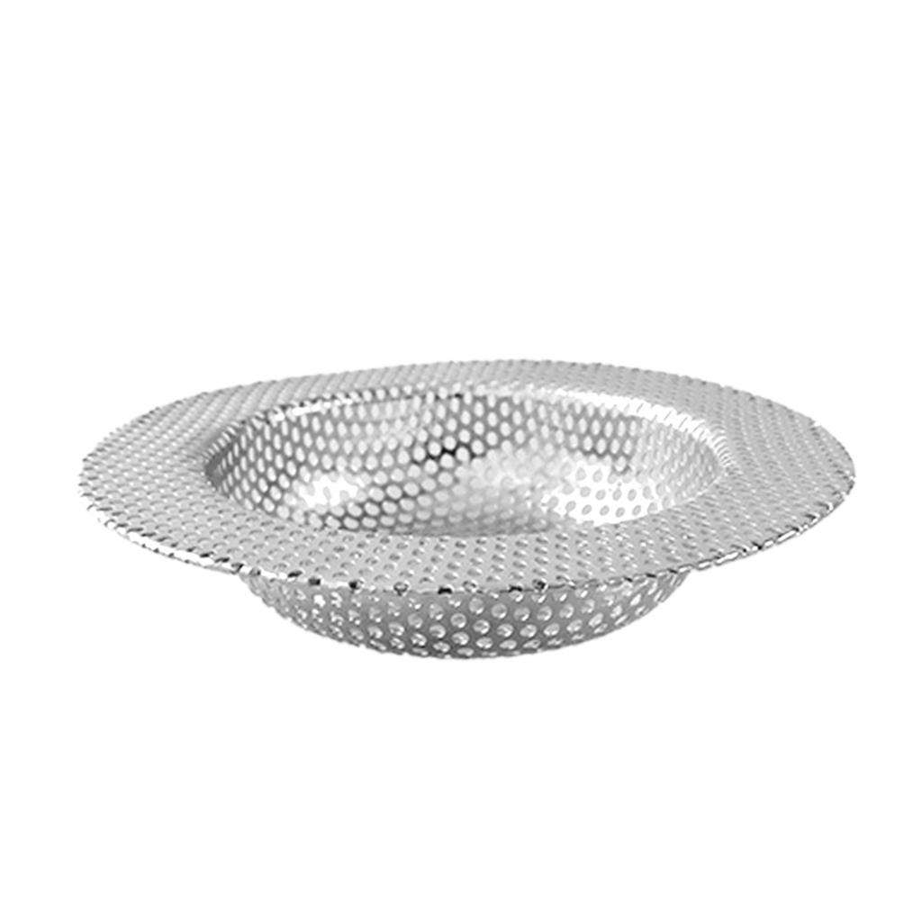 Kitchen Sink Strainer Stainless Steel Rustproof Large Wide Rim Sink Drain Basket for Home