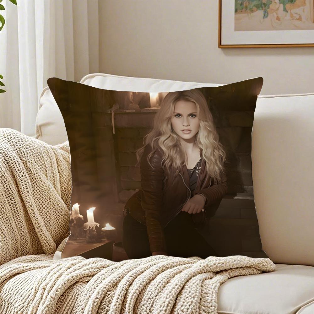 R-Rebekah Mikaelson Originals Cushion Cover Pillowcase Anti-Dustmite Living Room Sofa Decor Cushion Room