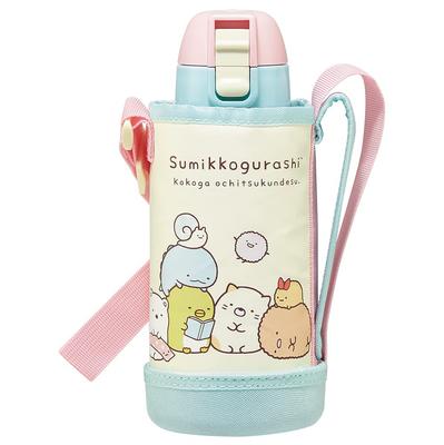 600ml Stainless Steel Water Sumikko Gurashi for with Bottle, Design, Children, Cover, KSTCH6-A