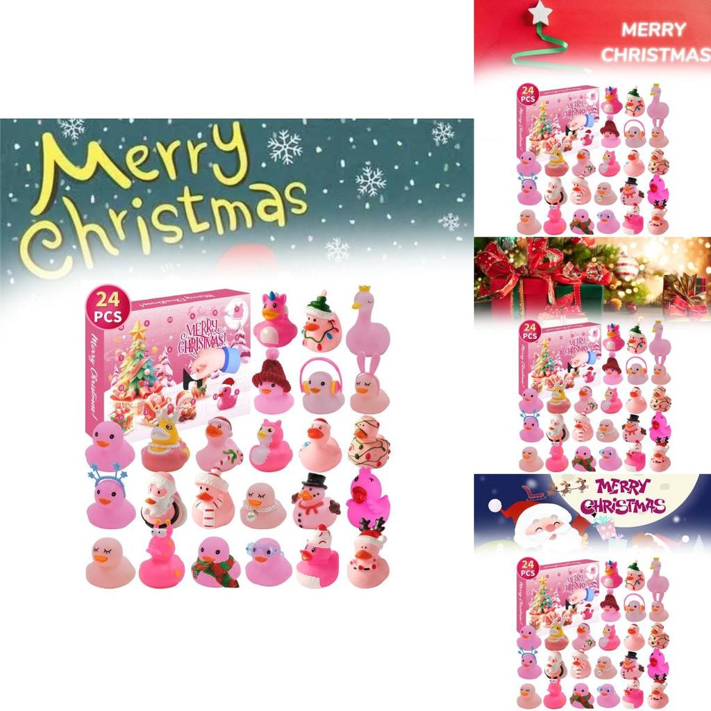 Adorable Pink Duck Countdown Blind Box Toy For Interactive Emotional Development