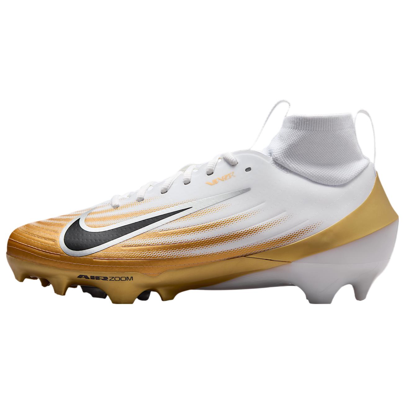 Nike Air Zoom Vapor Pro 1 Weiß Metallic Gold Unisex Sneaker Schwarz FB3298-103 43