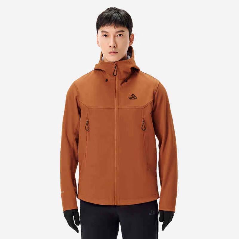 Pelliot Men's Fleece-Lined Windproof Softshell Jacket
