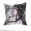 Anime Tian Guan Ci Fu Pillow Case Square Double-Sided Printing Short Plush Sofa Cushion Cover Bedroom Bedside Pillow