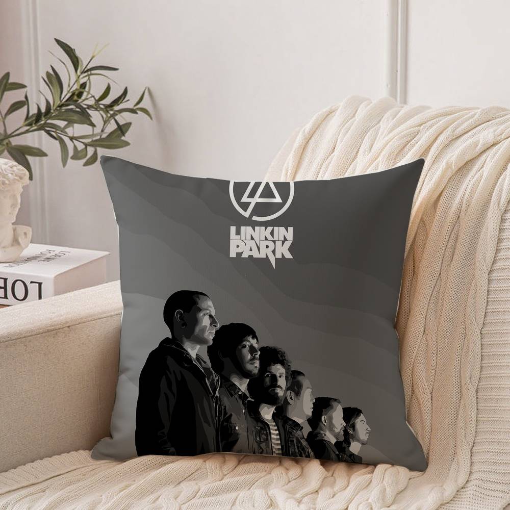 HOT-Band L-Linkin From Zero P-Park Pillow Case Home Decor Throw For Sofa Bed Car Room Decor Gift Idea