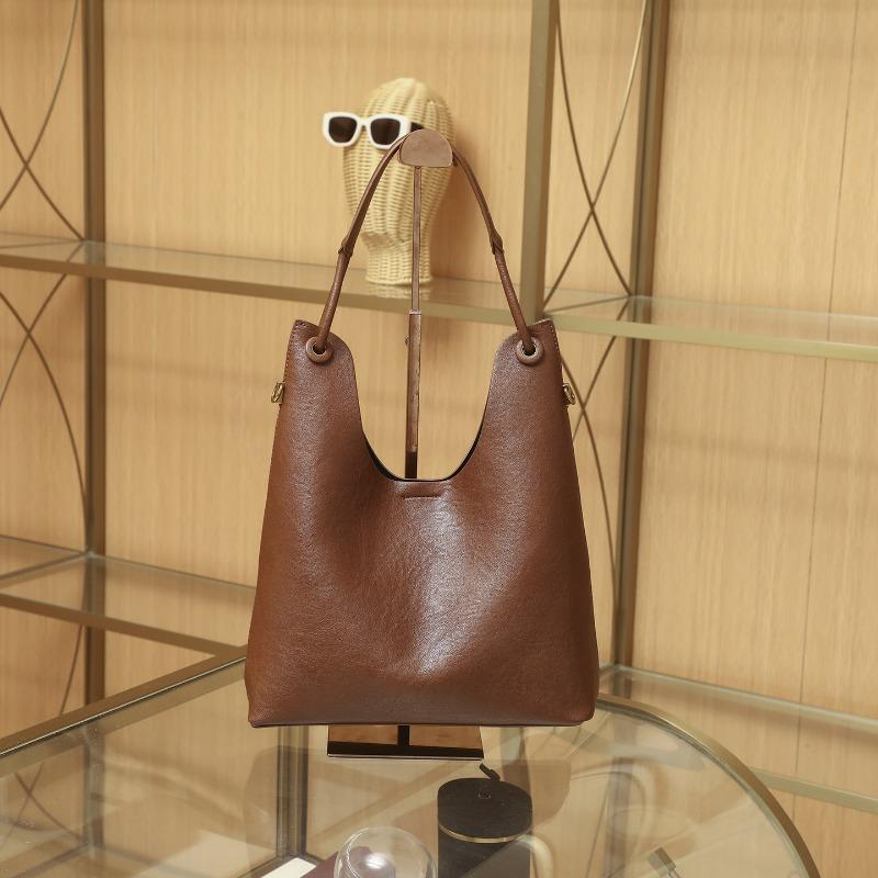 Large-capacity Bag, High-end Commuting Single-shoulder Bag, Casual Tote Bucket Bag