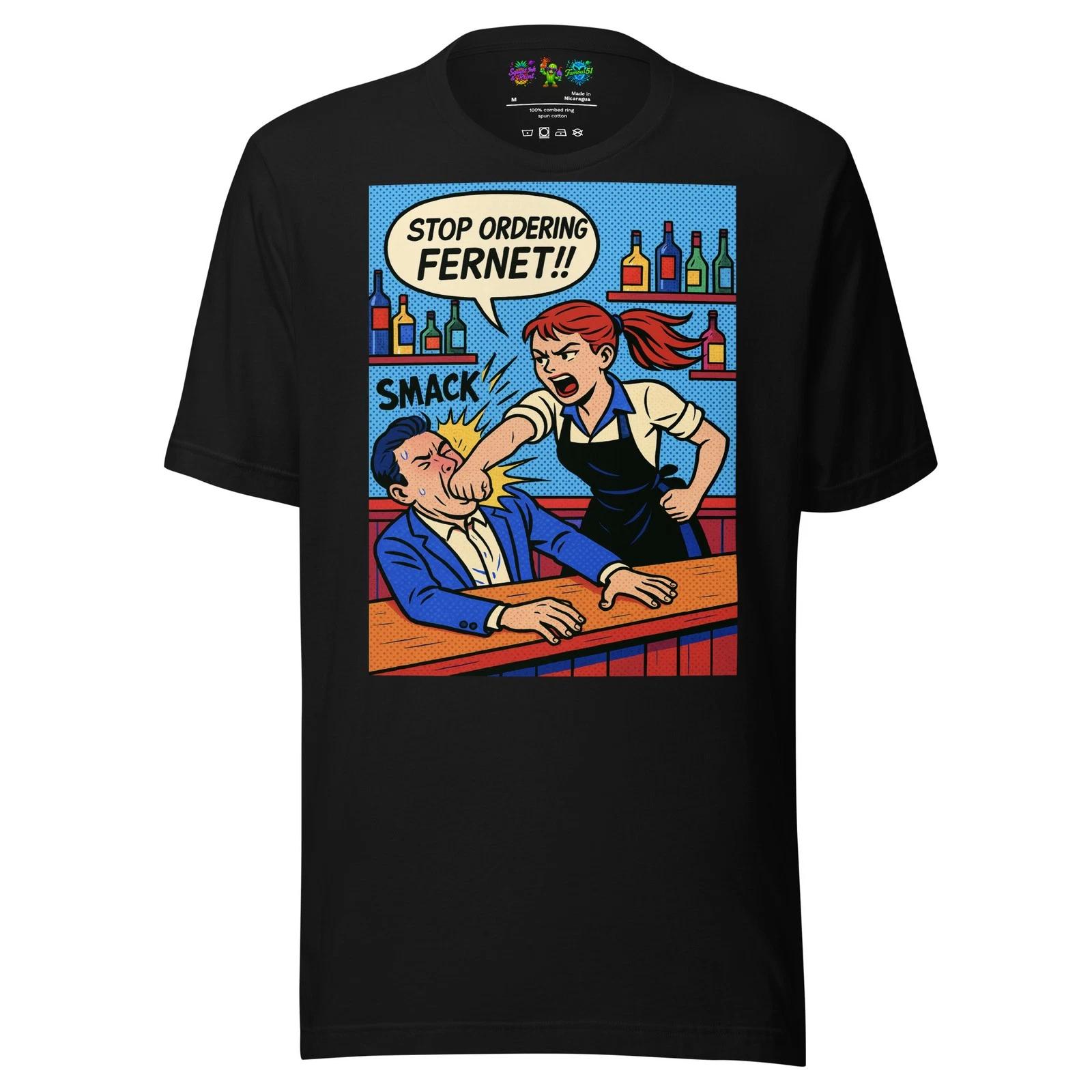 

Bartenders Handshake Fernet T Shirt | Famous 51 & Premium S