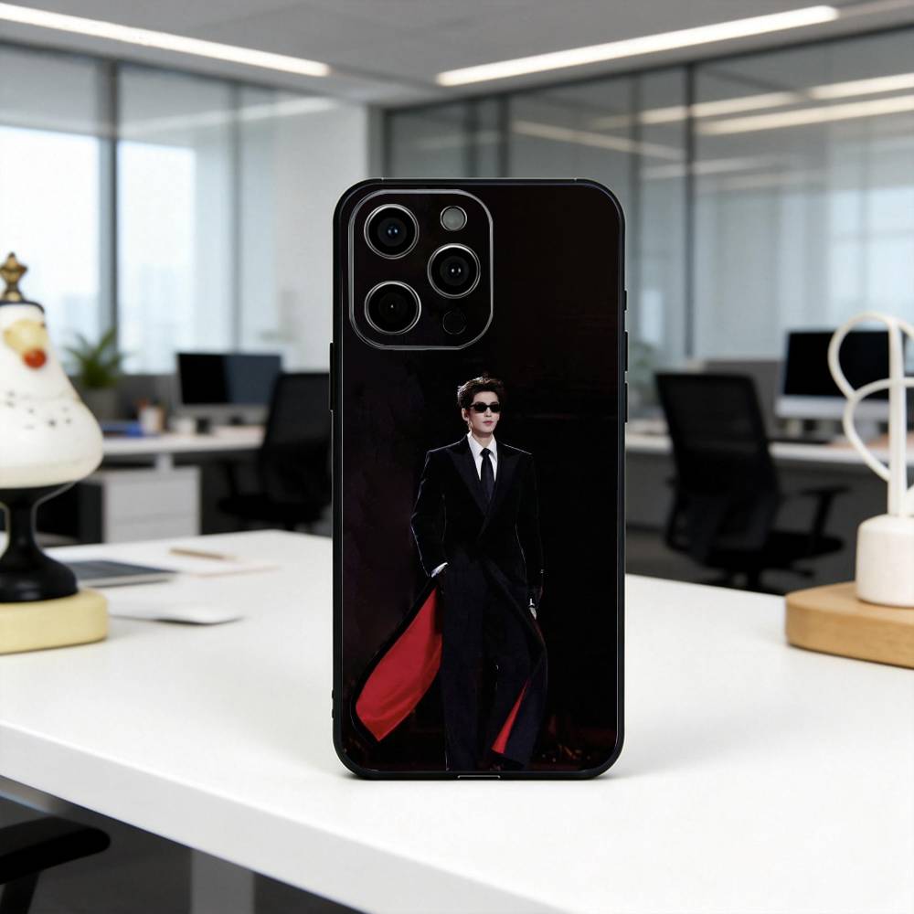 Handsome K-Krien Z-Zhang L-Linghe Phone Case For iPhone 17, 16,15,14,13,12,11 Plus,Pro Max, Others Soft Black Cover