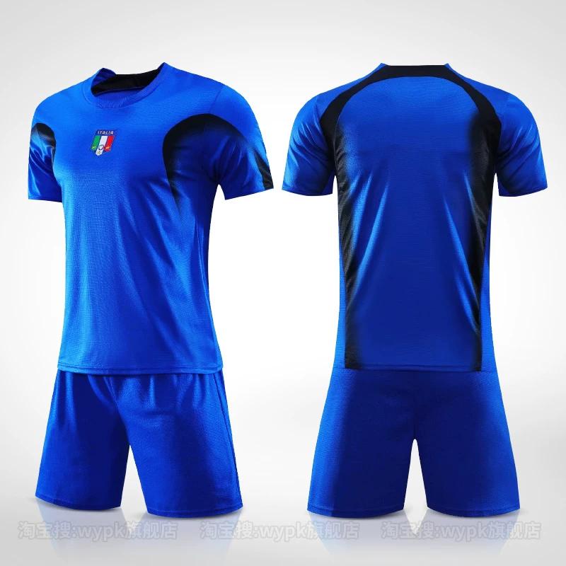 2006 Italy Home Jersey with Team Badge 22