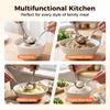 Round Spoon Head Meatball Scoop Stainless Steel Meatball Portioning Tool  Cooking Utensils
