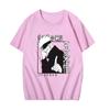 Japanese Manga New Spell Back To War Anime Women's T-shirt Cotton Short-sleeved Summer Printing Sports