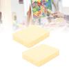 2Pcs Painting Sponge Rectangle Absorbent Sponge Set with Storage Box for Crafting Clning