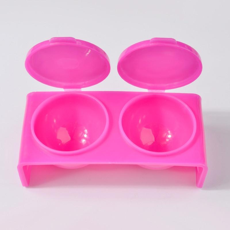 Stylos en plastique à Double trou, stylo de lavage de tasse, outils pour Nail Art, fournitures d'ongles à la mode pour professionnels