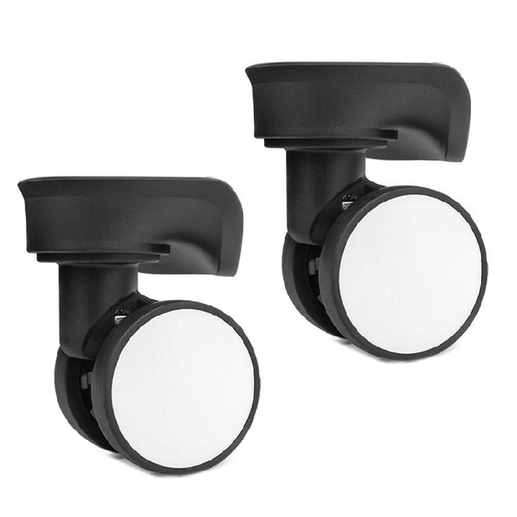

1 Pair Trolley Case Wheels Replacement Luggage Swivels Accessories for Travel