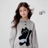 Girls' Winter Polo Knit Sweater