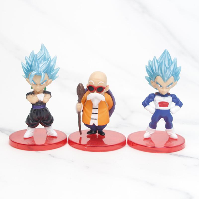 Pvc Dragon Ball Figures Car Ornaments Blind Box Childhood Goku Vegeta Toy