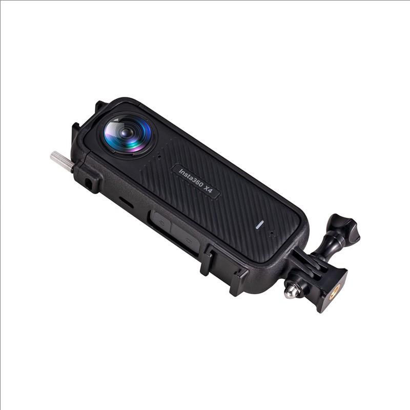 Insta360 X4 Metal Protective Frame with Mounting Bracket Shockproof Housing for Action Camera Accessories