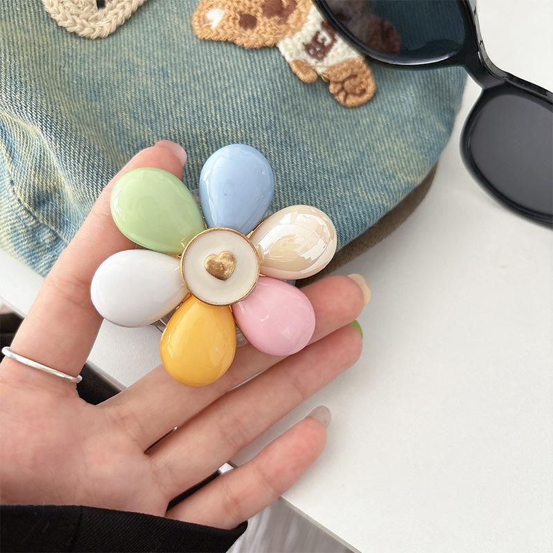 Hyunya Wind Flower Back Sticker Mobile Phone Holder Air Cushion Bag Desktop Support Creative Stable Portable