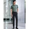 YOUNGOR Men's Breathable Straight Fit Business Casual Pants