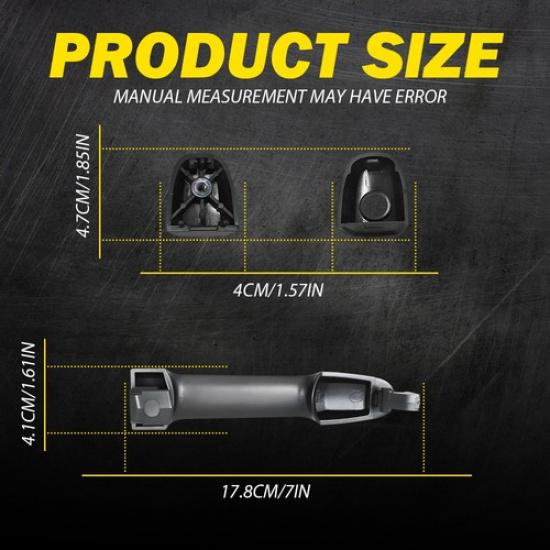 For Toyota Camry Corolla RAV4 1G3 Gray Front Rear LH/RH Outside Door Handle 2pcs