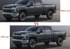 BEM4  2pcs car styling  Letter Badges 2500HD 2500 HD Emblem 3D Decal Suitable for Both Side Doors or Tail Doors