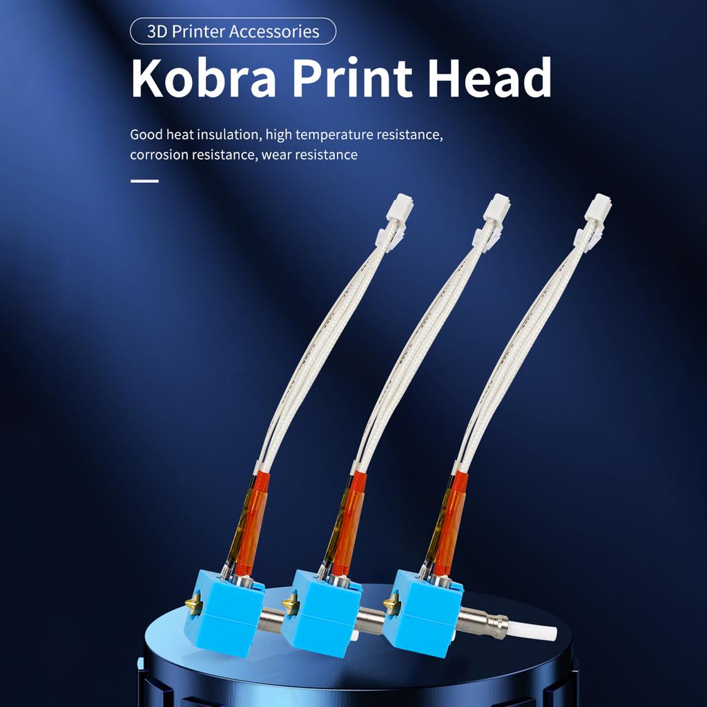Kobra Hotend 24V40W pour remplacement d'imprimante 3D Compatible avec l'imprimante 3D Anycubic Kobra avec laiton