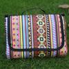 Hot Sale Beach Picnic Blanket, Sand-proof Waterproof Bohemian Briefcase Mat with Handle for Outdoor Travel for Outdoor Travel