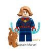 Captain Marvel Minifigures Super Heroes Outrider Iron Man MK50 MK1 MK5 MK85 MK41 Building Blocks Model Bricks Sets Toys for Children WM6055