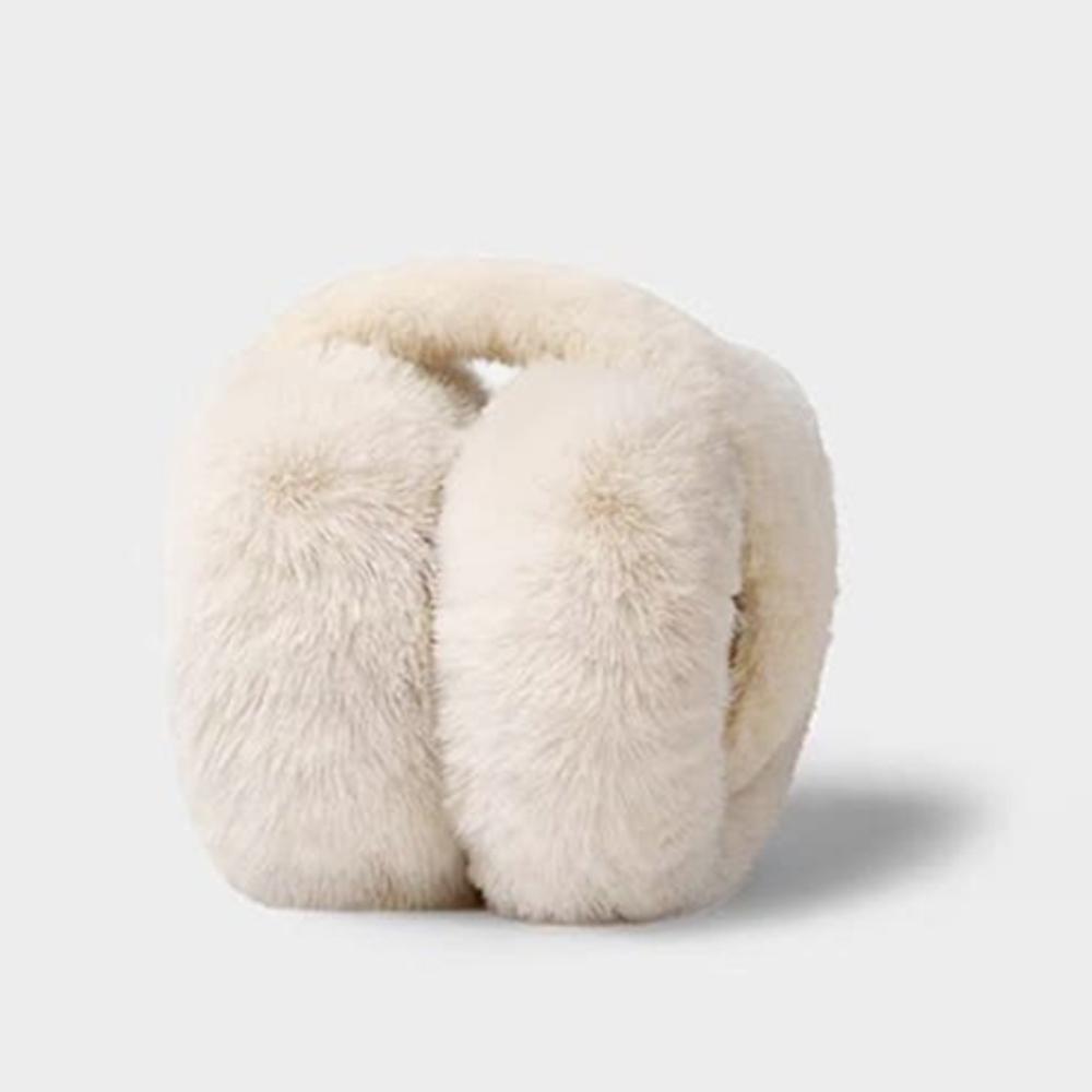 Cache-oreilles d'hiver moelleux – Cache-oreilles pliables en fausse fourrure, 5 couleurs, de Corée