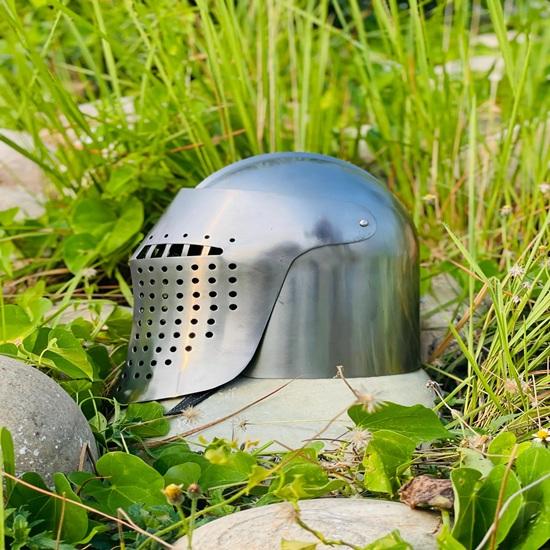 Griffin Bascinet Visor Helmet Knight Medieval Helmet 18 Gg Steel Helmet Perfect For Cosplay Best Gift for Him