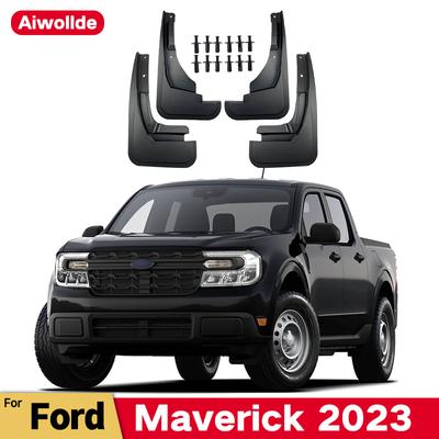 MudFlaps For Ford Maverick 2022 2023 XL XLT LARIAT Mudguards Mud Flaps Splash Guards Front Rear Wheels Fender Car