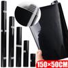 Película Adhesiva de Vinilo Brillante para Coche Color Negro Brillante Pegatina Calcomanías de Estilo para Carrocería de Coche y Motocicleta Pegatinas de Decoración Accesorios 150x50cm