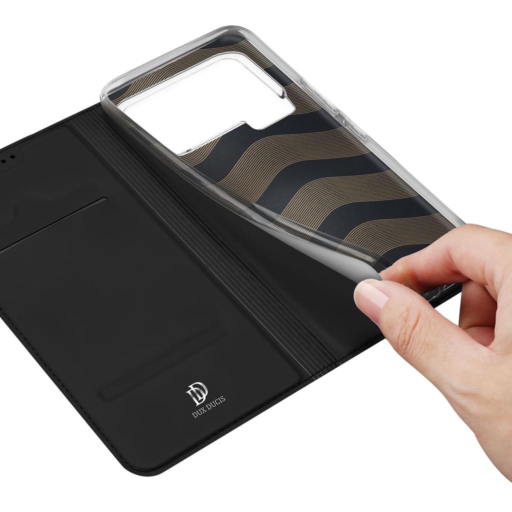 For Xiaomi 17 Pro Max Case DUX DUCIS Skin Pro Series Leather Stand Cover Card Holder