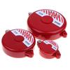 Gate Valve Lockout Abs Safety Valve Lock Cover High Visibility Warning Signs For Industrial Safety Management