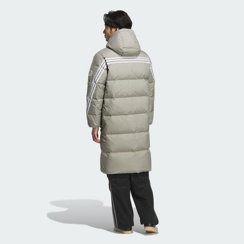 Adidas Originals 3S LONG DOWN U Unisex Long Down Jacket