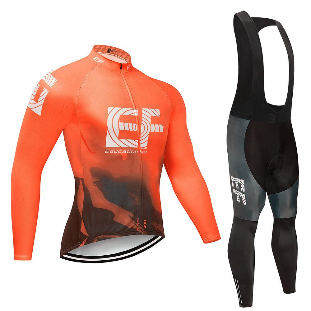 2026 Cycling Suit Long Sleeve Suit Men's and Women's Breathable Mountain Bike Suit Team Edition Cycling Road Bike Suit