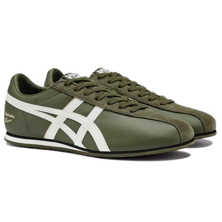 ONITSUKA TIGER Unisex FB Trainer Olive Green White 1183B768-300