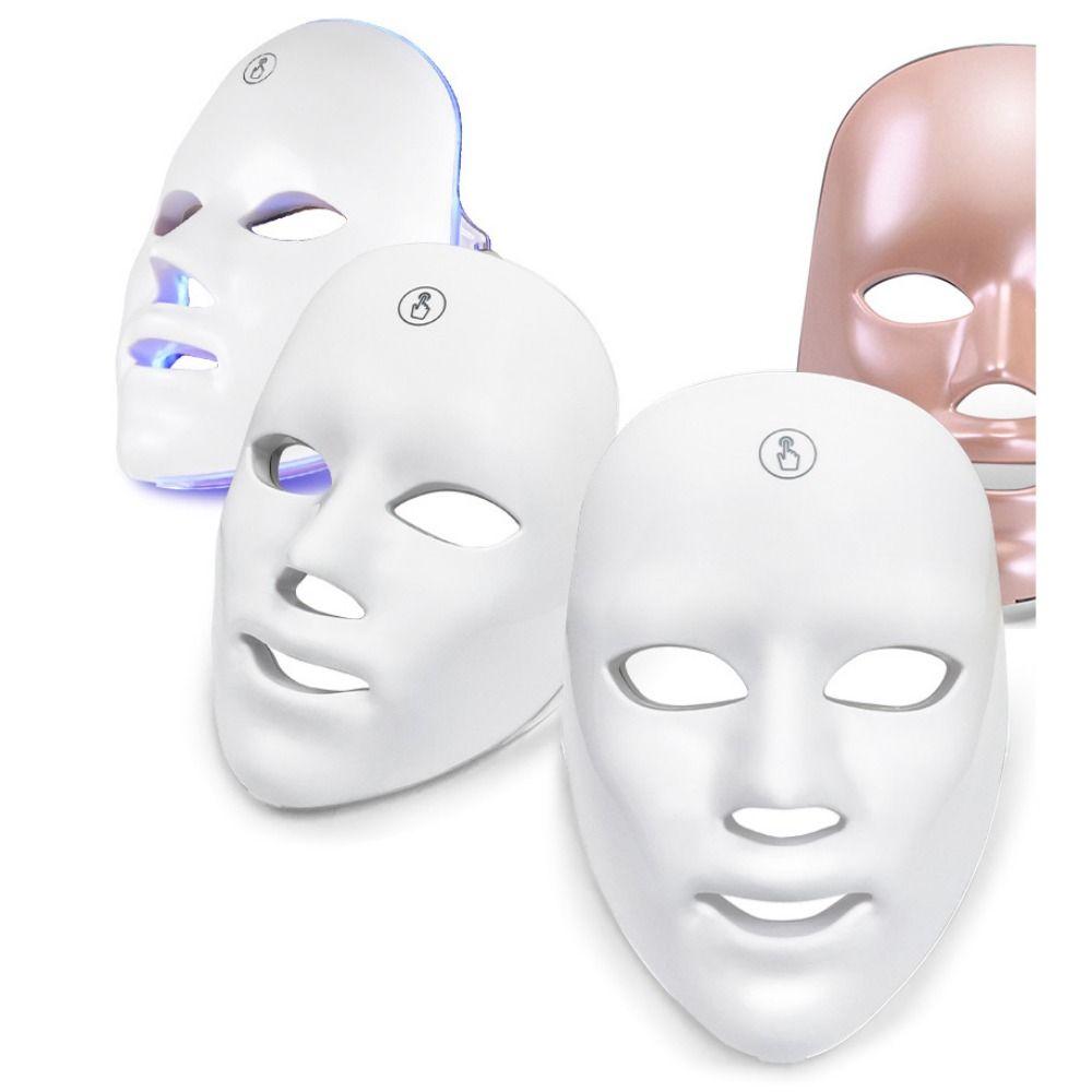 Rechargeable Photon Facial LED Mask Wireless Photon SPA Mask LED Face Mask  Remove Acne Wrinkle