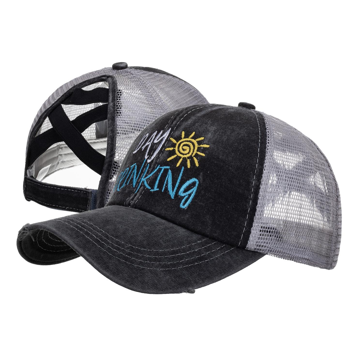 

Новая бейсболка с вышитыми буквами и перекрестными полосками, кепка-бейсболка, кепка от солнца