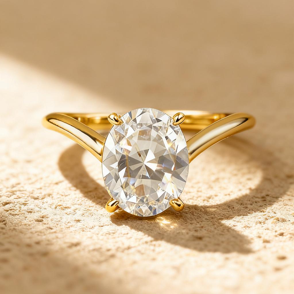 925 Sterling Silver Fashion V-shaped Oval Zircon Ring For Women Engagement Anniversary Wedding Party High Quality Fine Jewelry