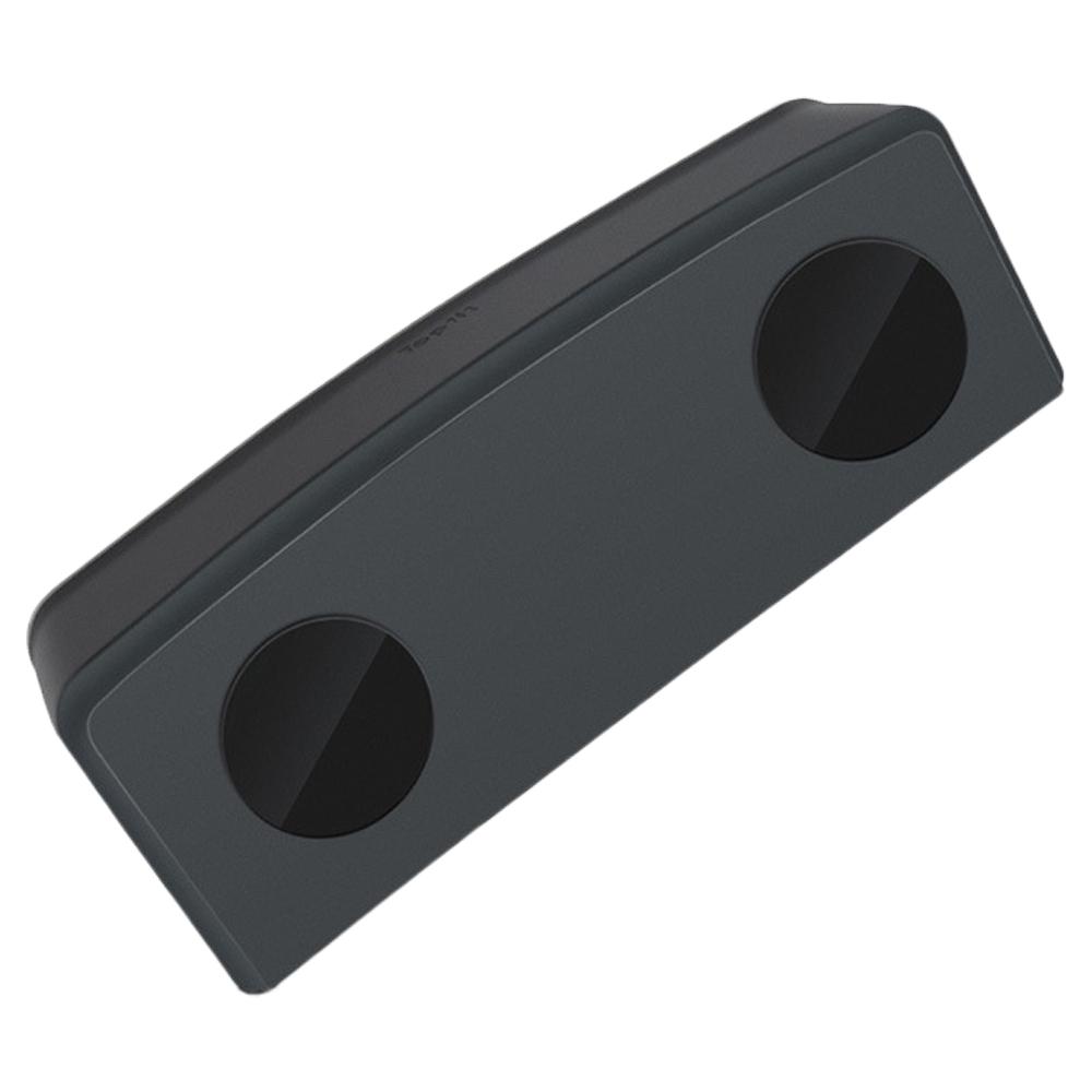 Auto-Brillenbox für Tesla Model 3 Y Mittelarmlehne Versteckte Aufbewahrungsbox Organizer Innenzubehör Grau Autozubehör