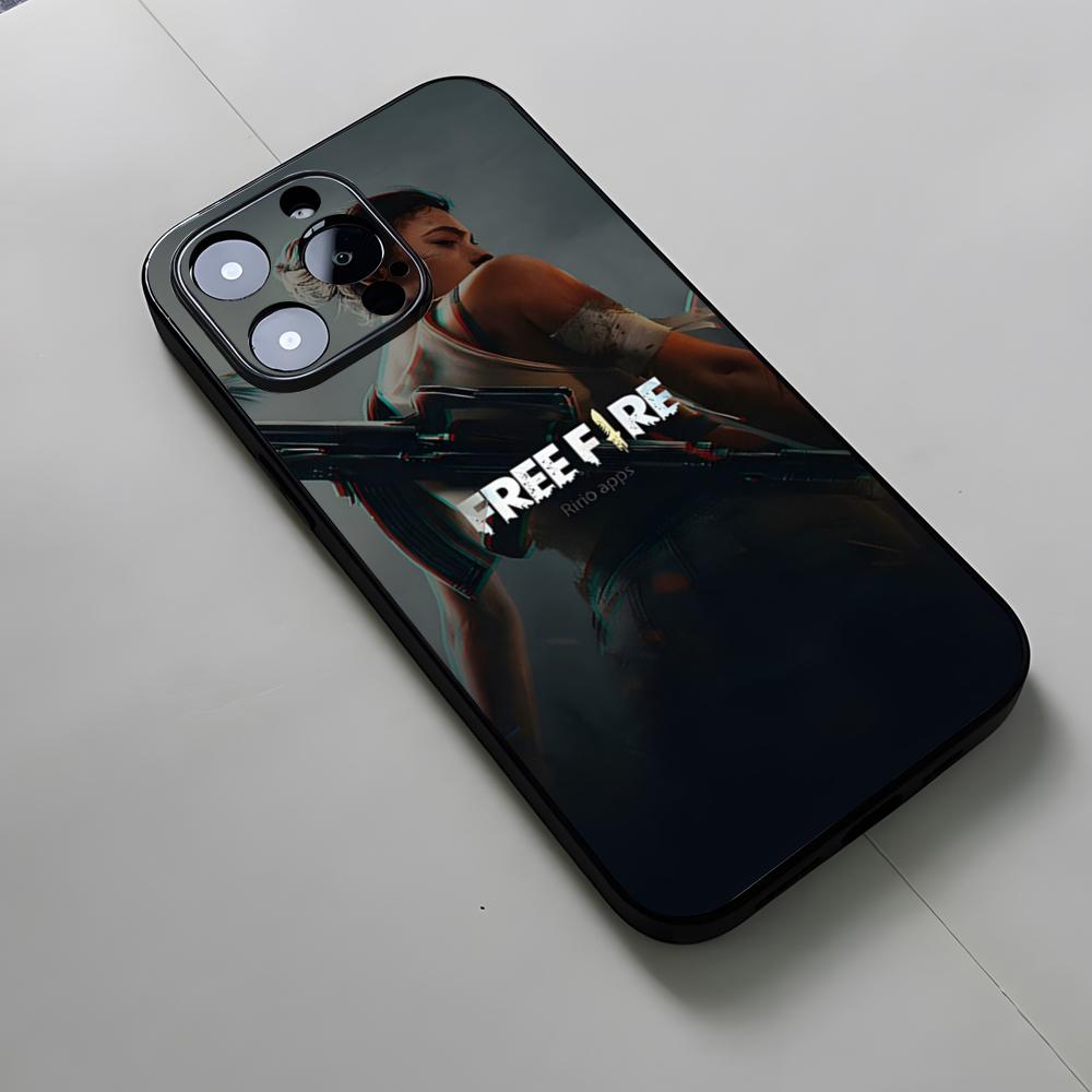 Free Fire Game Phone Case For Iphone 16 15 12 14 Se 2020 16 Pro Max 11 13 Xr X The Guard Xs Mini Plus Funda Shell Cover