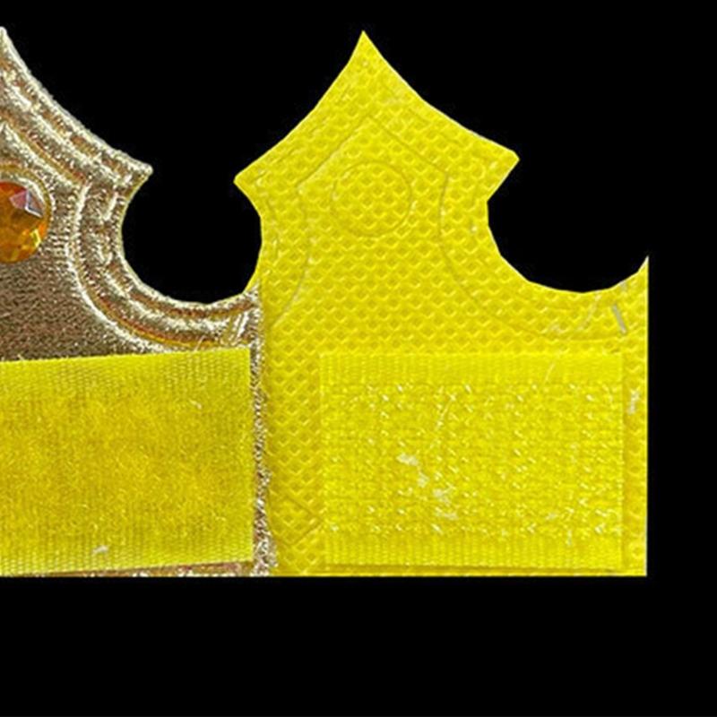 Golden Royal King Crowns,Delicate Birthday Crowns Hat Princed Costume Accessories Halloween Shower Party Photo Props