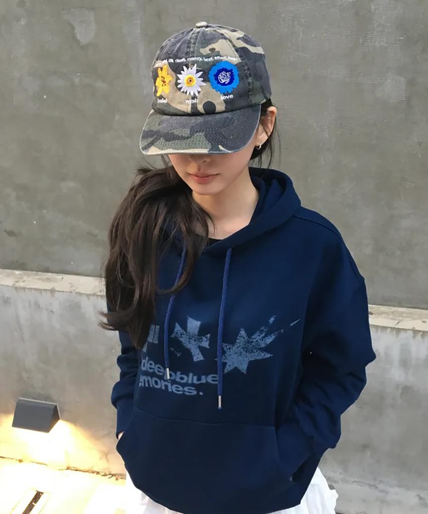Symbol Logo Graphic Hoodie (Navy)