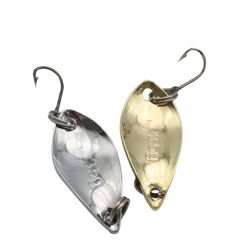 Flitry ve tvaru lžíce pro sladkovodní odlévání na dlouhé vzdálenosti: Návnada na tilapii a sledě.