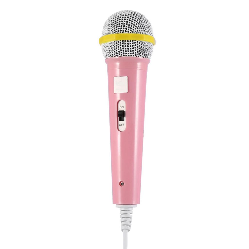 Kids Children Microphone Music Video Storytelling Party Microphone for Children (Blue)