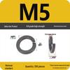 8.8 Grade Black Shock Absorbing Washer M3-M16